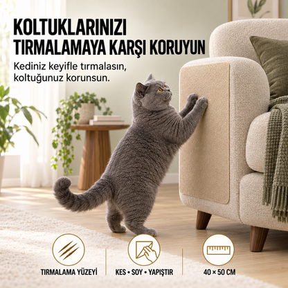 Pativim PatiKalkan™ – Kedi Tırmalama Koltuk Koruyucu